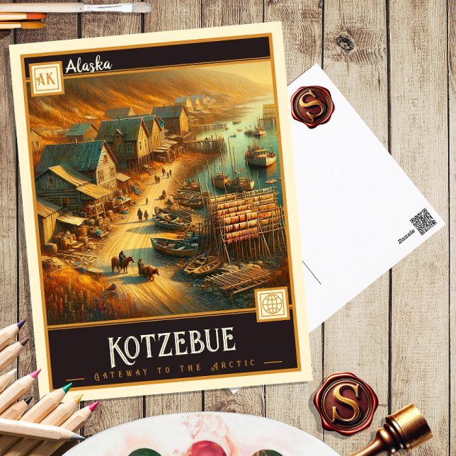 Kotzebue, Alaska | Postal de época (Subido por el creador)