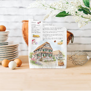Kougelhopf d’Alsace Toalla de té de receta franc