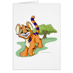 Kougra anaranjado aventurero en la isla del