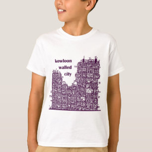 Kowloon emparedó la camisa de la ciudad