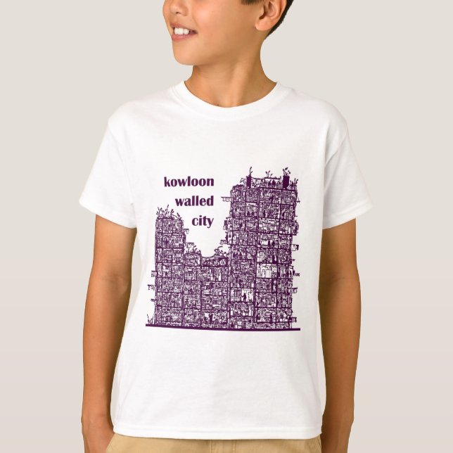 Kowloon emparedó la camisa de la ciudad