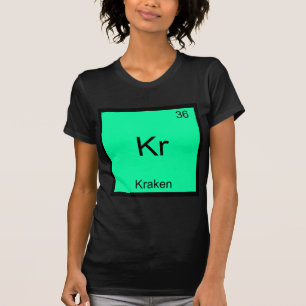 Kr - Kraken Camiseta divertida con símbolo de elem