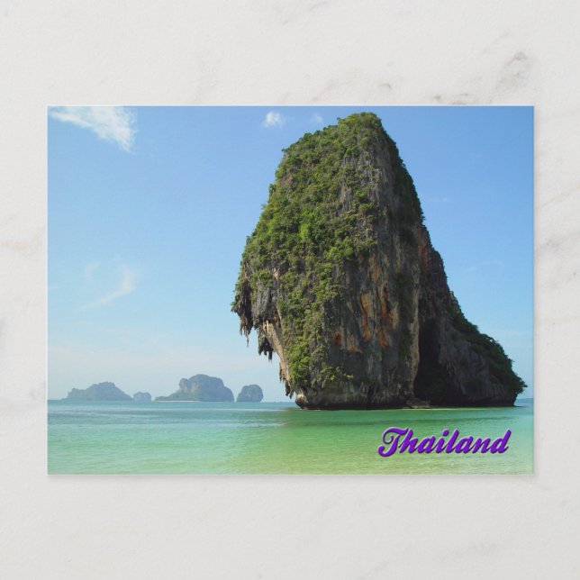 Krabi, postal de Tailandia (Anverso)