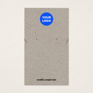 Kraft Añadir collar de logotipo y tarjeta de visua