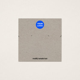 Kraft Añadir collar de logotipo y tarjeta de visua