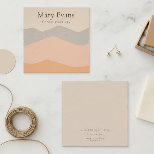 Kraft estilo montañas pastel Earl Display tarjeta