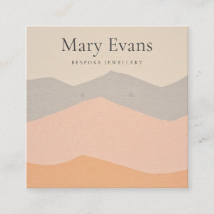 Kraft estilo montañas pastel Earl Display tarjeta
