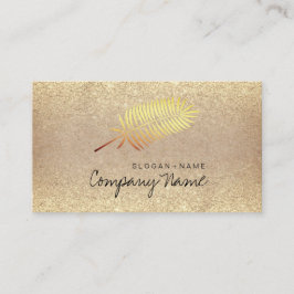 Kraft imprimió la tarjeta de visita del purpurina