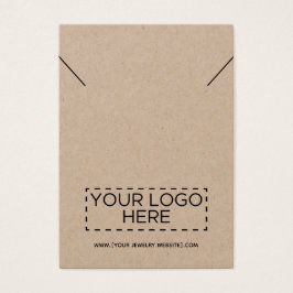 Kraft Necklace Añade tu tarjeta de visualización d