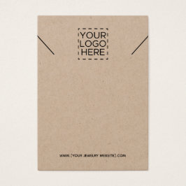 Kraft Necklace Añade tu tarjeta de visualización d