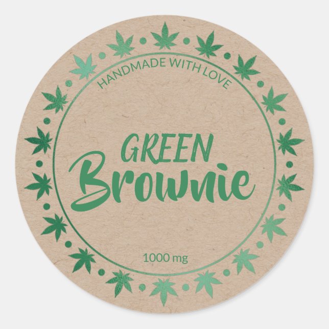 Kraft Y Green Brownie | Etiqueta de comestibles ca (Anverso)