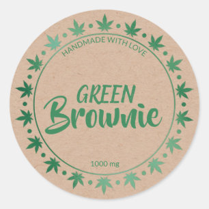 Kraft Y Green Brownie   Etiqueta de comestibles ca