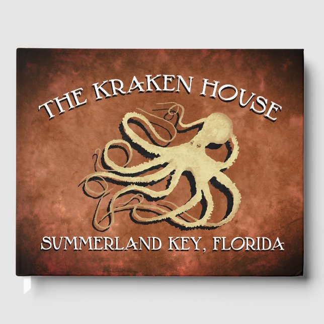 Kraken House - Libro de invitados (Anverso)