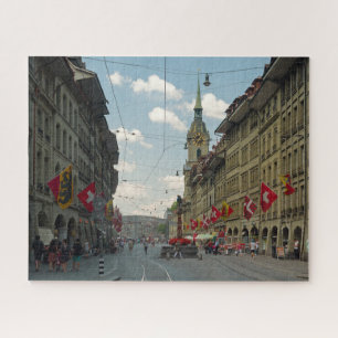 Kramgasse Street Bern Suiza Jigsaw Puzzle