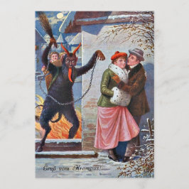 Krampus Castigando A Los Malos Adultos