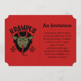 Krampus Enfrenta Una Incursiva Invitación