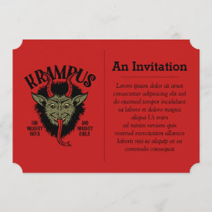 Krampus Enfrenta Una Incursiva Invitación