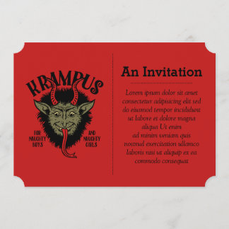 Krampus Enfrenta Una Incursiva Invitación