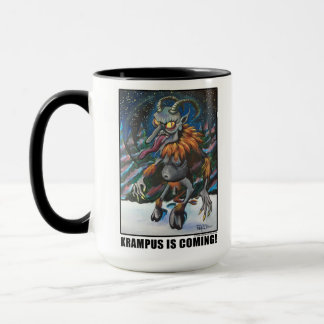 ¡KRAMPUS ESTÁ VINIENDO! Taza