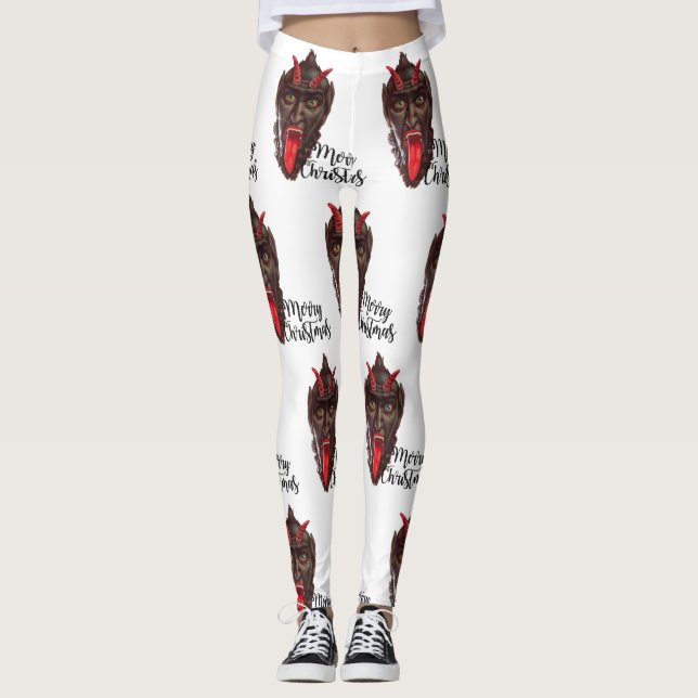 krampus merry christmas leggings (Anverso)