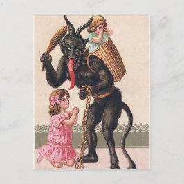 Krampus secuestra navidad del día de fiesta del