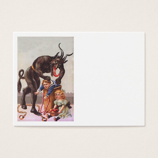 Krampus Secuestrando Niños (Frente)