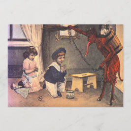 Krampus Secuestrando Niños Malos