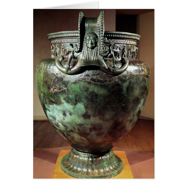 Krater, de la tumba de una princesa de Vix (Frente)