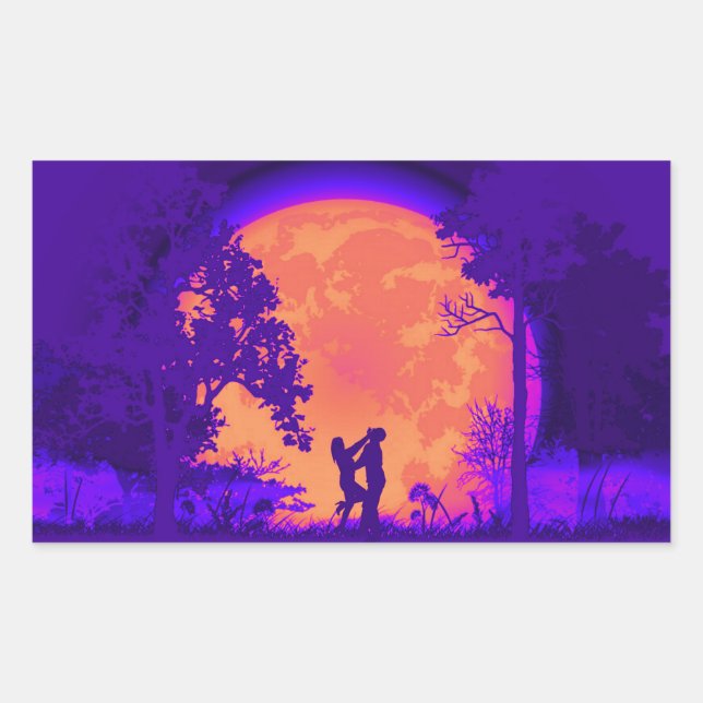 Krav Maga Defensa de la rodilla Pegatina de la lun (Anverso)