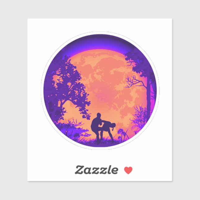 Krav Maga Pegatina de Vinilo Groin Kick (Hoja)