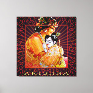 KRISHNA - Lienzo envuelto