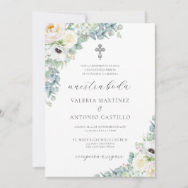 Kristen Invitación de Boda Católica Boda