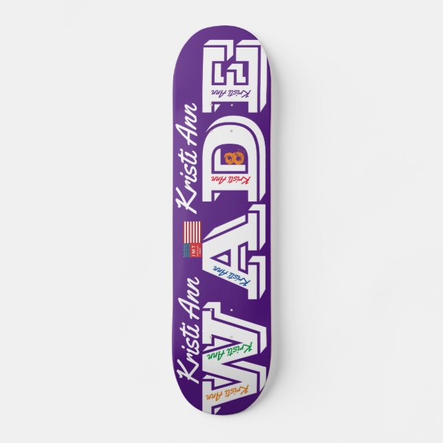 KRISTI ANN WADE 1 Skateboard (Anverso)