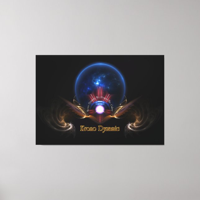 Krono Arte Fractal Dinámico Fantasía por Xzendor7 (Anverso)