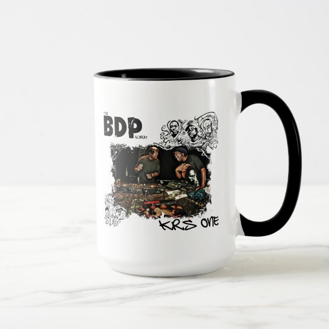 KRS-One taza de café "del álbum de BDP" (Derecha)
