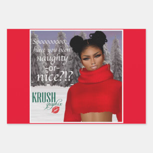 Krush Graphix de Ahsek Novel Papel de Regalo 1