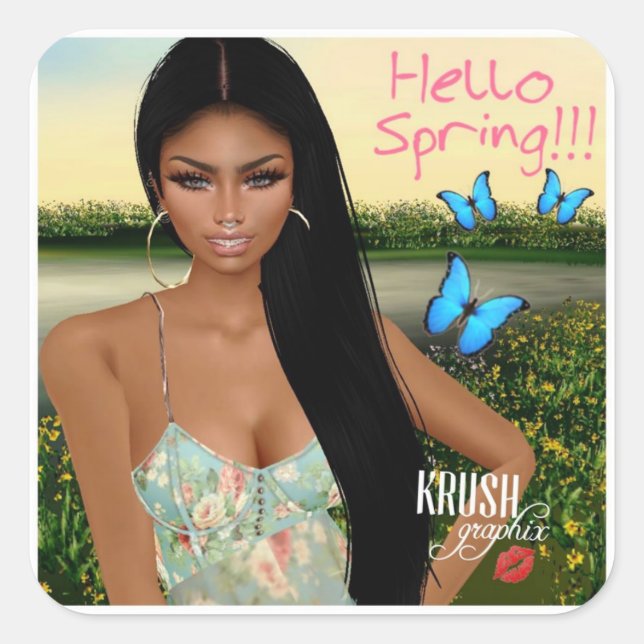 Krush Graphix por Pegatinas de noticias Ahsek 07 (Anverso)