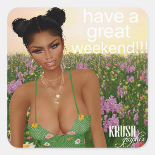 Krush Graphix por Pegatinas de noticias Ahsek 15
