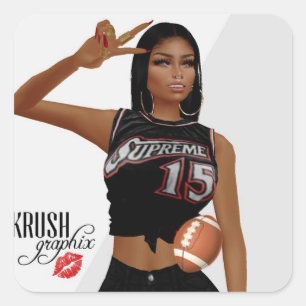 Krush Graphix por Pegatinas de noticias Ahsek 21
