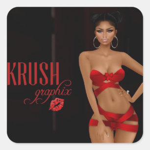 Krush Graphix por Pegatinas de noticias Ahsek 34