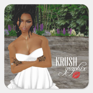 Krush Graphix por Pegatinas de noticias Ahsek 37