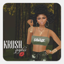 Krush Graphix por Pegatinas de noticias Ahsek 41