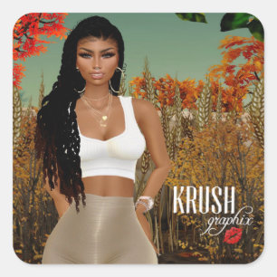 Krush Graphix por Pegatinas de noticias Ahsek 42