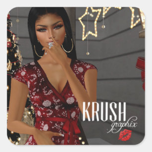 Krush Graphix por Pegatinas de noticias Ahsek 53