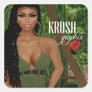 Krush Graphix por Pegatinas de noticias Ahsek 58