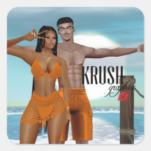 Krush Graphix por Pegatinas de noticias Ahsek 63