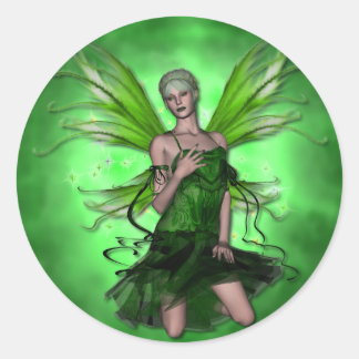 KRW Absinthe Green Fairy Pegatinas