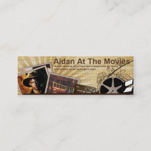 KRW Aidan en la tarjeta de las películas