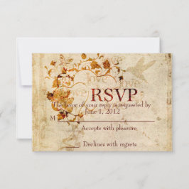 KRW Corinthians Love is: Wedding RSVP Ecru