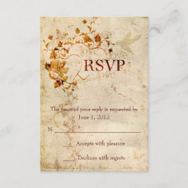KRW Corinthians Love is: Wedding RSVP Ecru